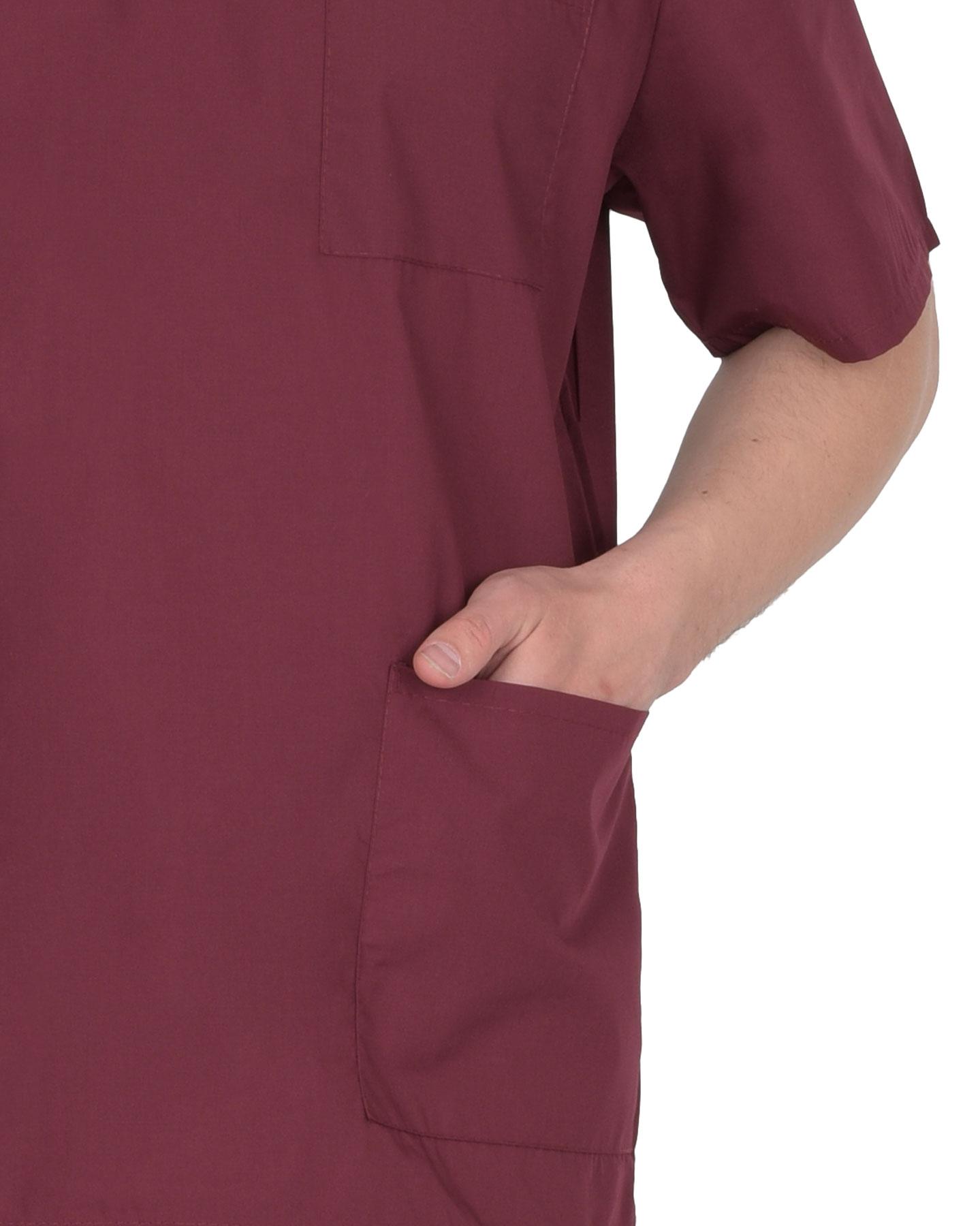 Костюм хирурга универсальный бордовый